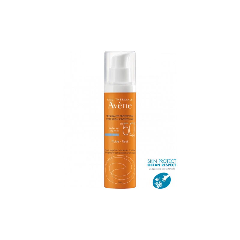 Avène Fluido Peeli Normali E Miste SPF50+ 50ML 1 Avène Fluido Peeli Normali E Miste SPF50+ 50ML