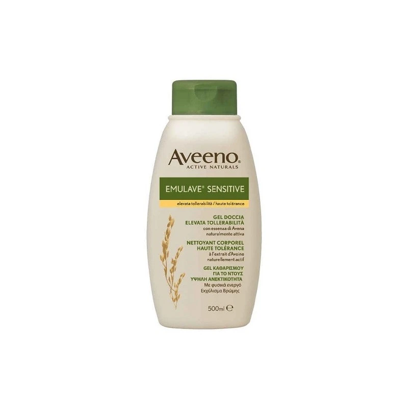 Johnson & Johnson Aveeno Emulave Sensitive Detergente - 500 Ml 1 Johnson & Johnson Aveeno Emulave Sensitive Detergente - 500 Ml