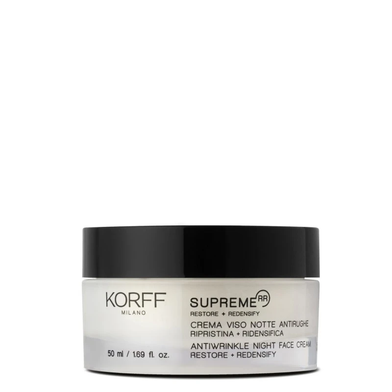 SUPREME Crema Viso Notte Antirughe RR KORFF 1 SUPREME Crema Viso Notte Antirughe RR KORFF