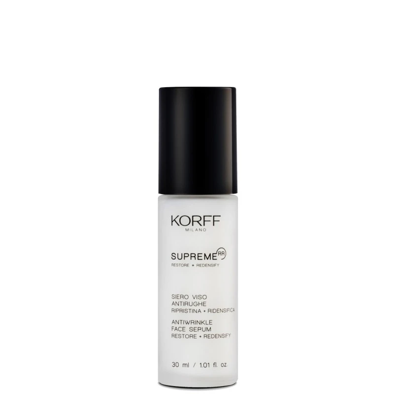 SUPREME Siero Viso Antirughe Ripristina Ridensifica KORFF 1 SUPREME Siero Viso Antirughe Ripristina Ridensifica KORFF